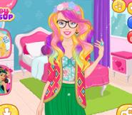 Barbie'nin Rengarenk Saçları