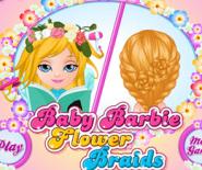 Bebek Barbie'nin Çiçekli Örgüleri