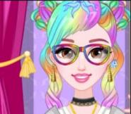 Barbie'nin Renkli Havalı Saçları