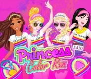 Prensesler Renkli Koşu Festivalinde