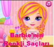 Barbie'nin Renkli Saçları