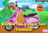 Barbie'nin Vespa'sını Temizle