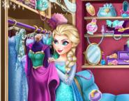 Elsa'nı Giyinme Odası