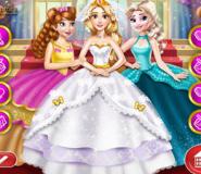 Rapunzel Ve Nedimeleri Elsa İle Anna