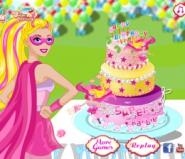 Süper Barbie'nin Doğum Günü Pastası