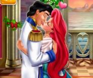 Ariel Ve Eric'in Düğün Öpücüğü