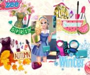 Barbie'nin Dört Mevsim Makyajı
