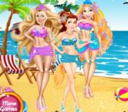 Barbie Ve Prensesler Plajda