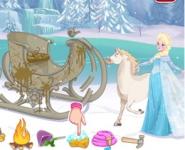 Elsa'nın Donmuş Kızağı