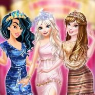 Prensesler moda yarışmasında